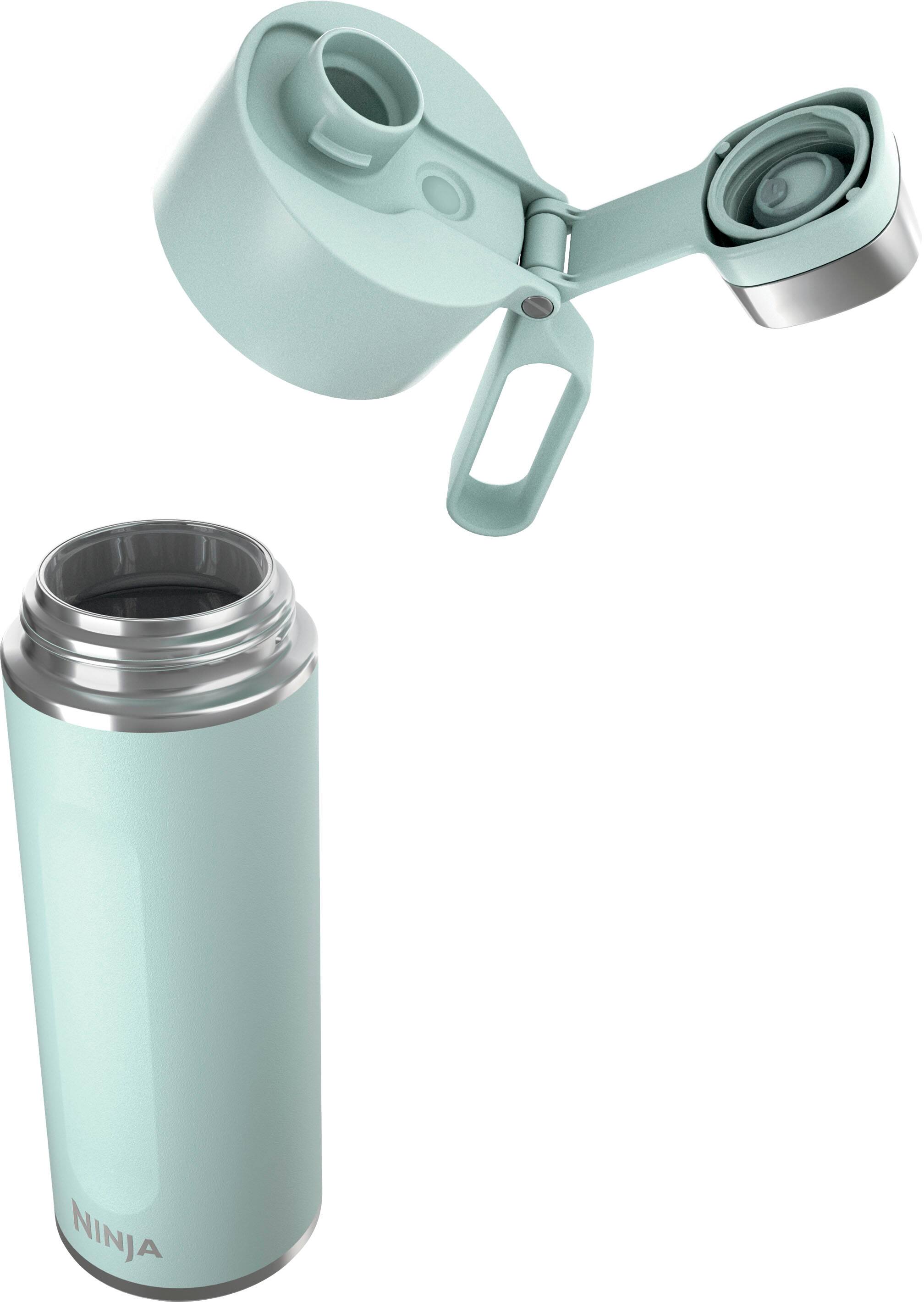 Alt View 13. Ninja - Thirsti 18oz. Travel Bottle - Seafoam Blue.
