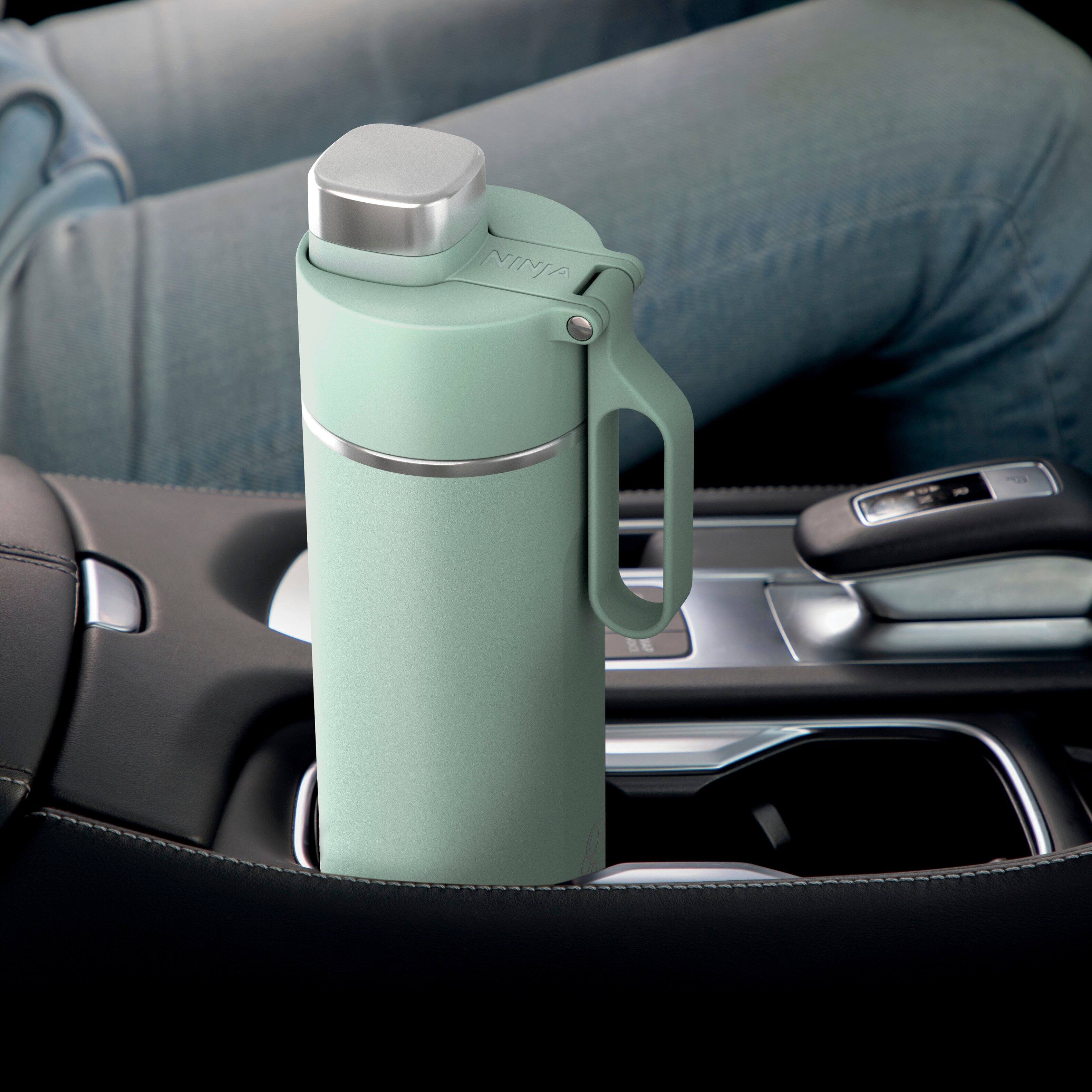Alt View 14. Ninja - Thirsti 18oz. Travel Bottle - Seafoam Blue.