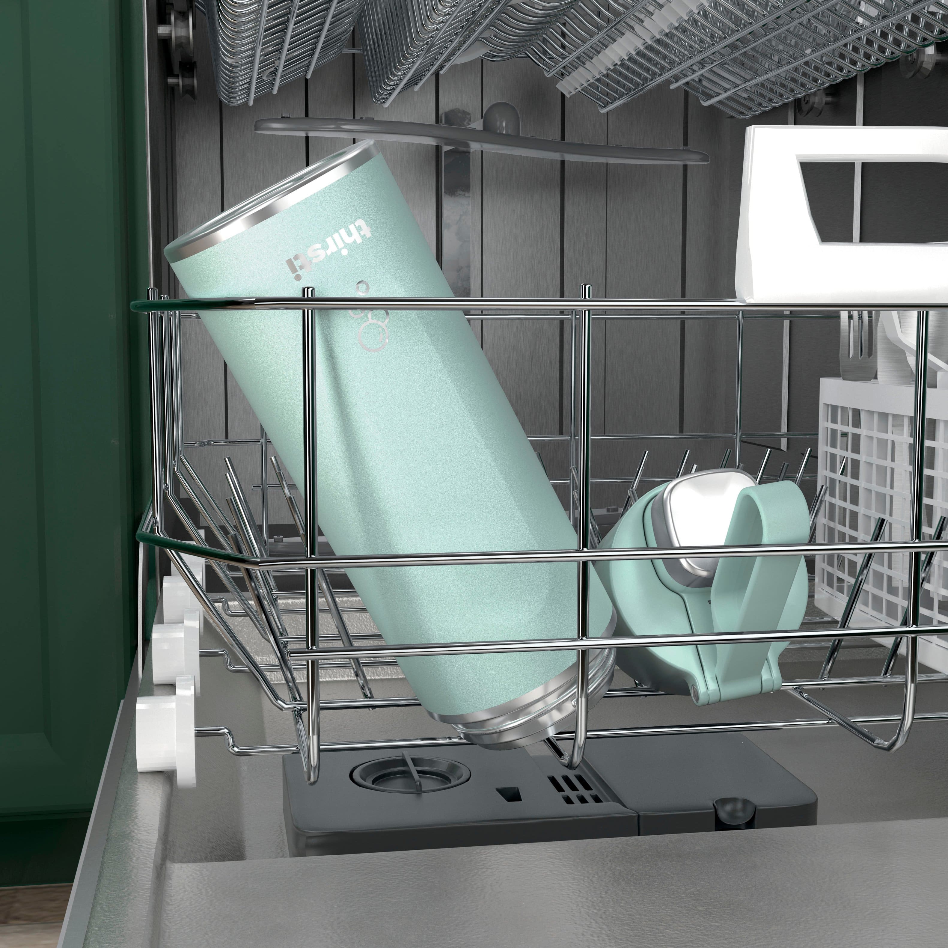 Alt View 15. Ninja - Thirsti 18oz. Travel Bottle - Seafoam Blue.