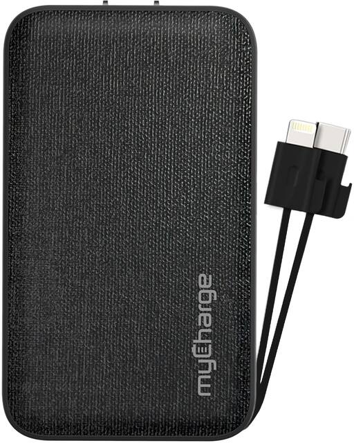 myCharge POWERHUB PLUS 6 000mAh Everything Built In Portable