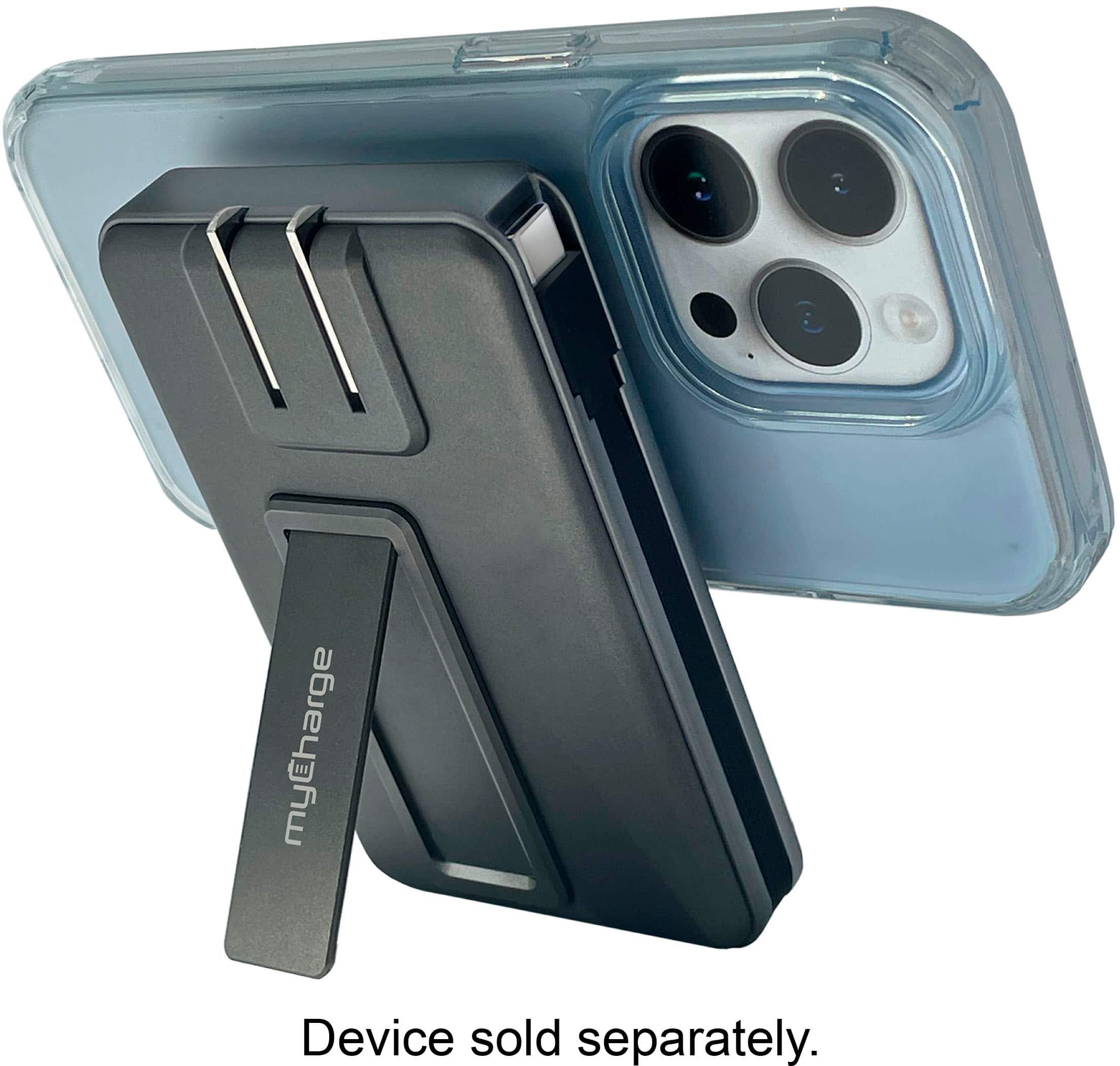 Alt View 1. myCharge - MAGLOCK HUB+ 5,000mAh All-In-One Wireless Charger - Black.