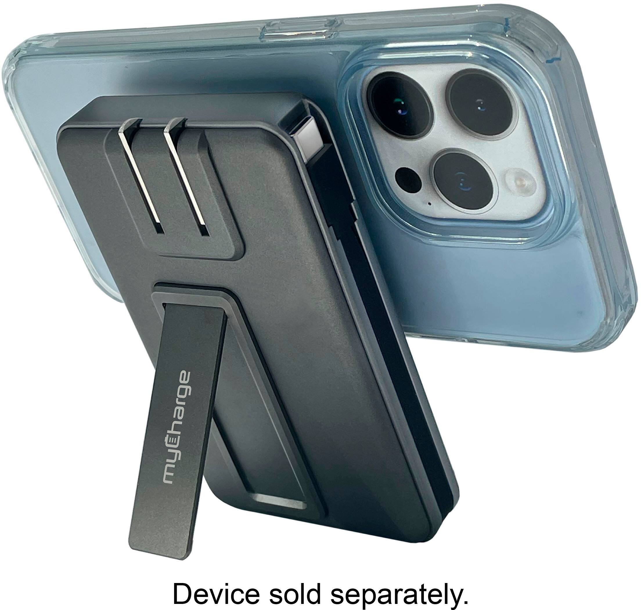 Alt View 1. myCharge - MAGLOCK HUB+ 5,000mAh All-In-One Wireless Charger - Black.