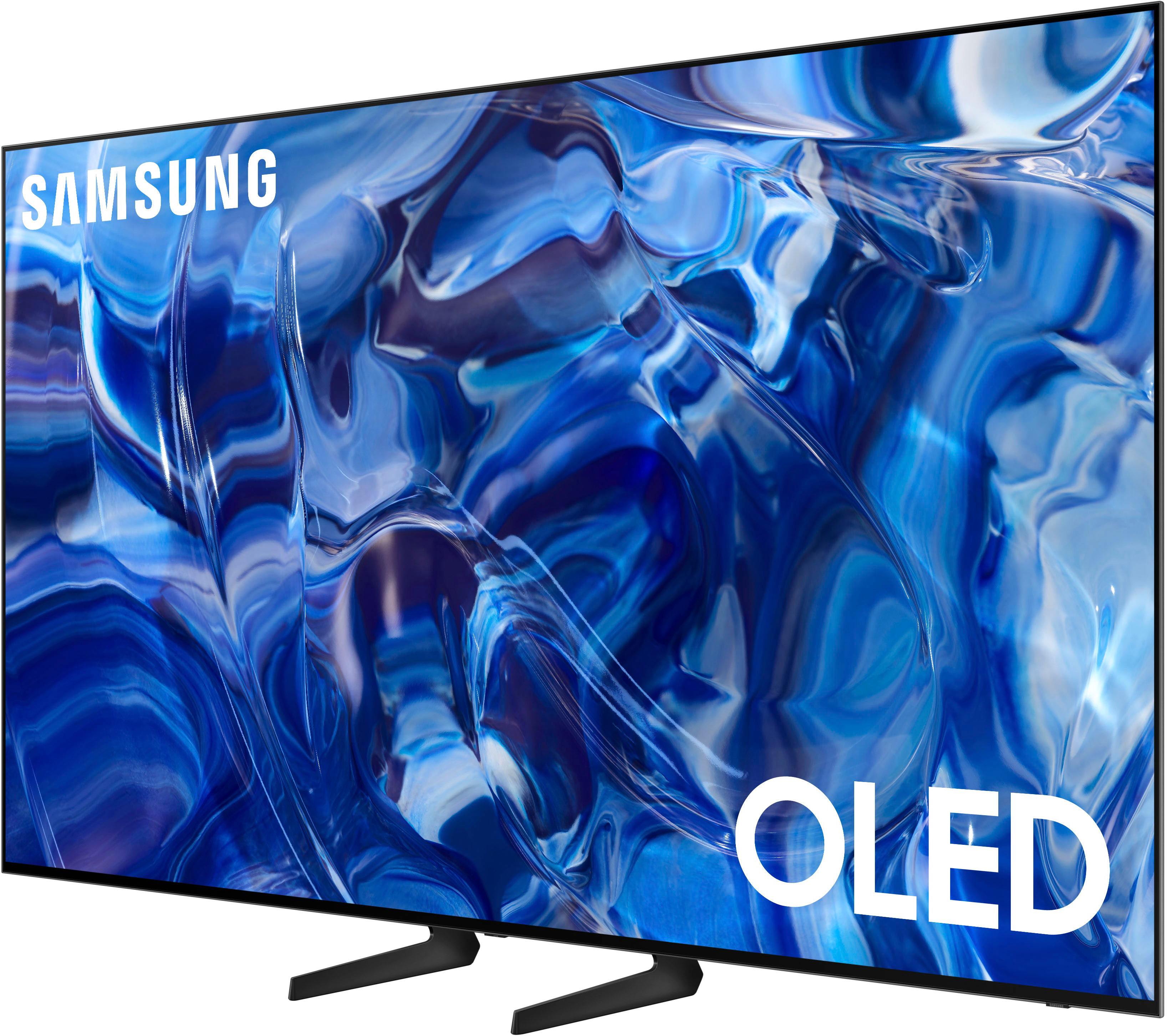 Samsung - 77 Class S89C OLED 4K UHD Smart Tizen TV