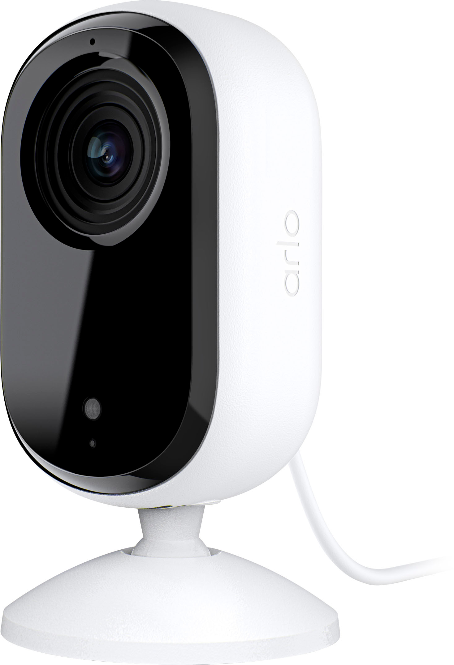 Arlo Essential 1-Camera Indoor Wired 2K Security Camera (2nd Generation)  with Automated Privacy Shield White VMC3060-100NAS - Best Buy