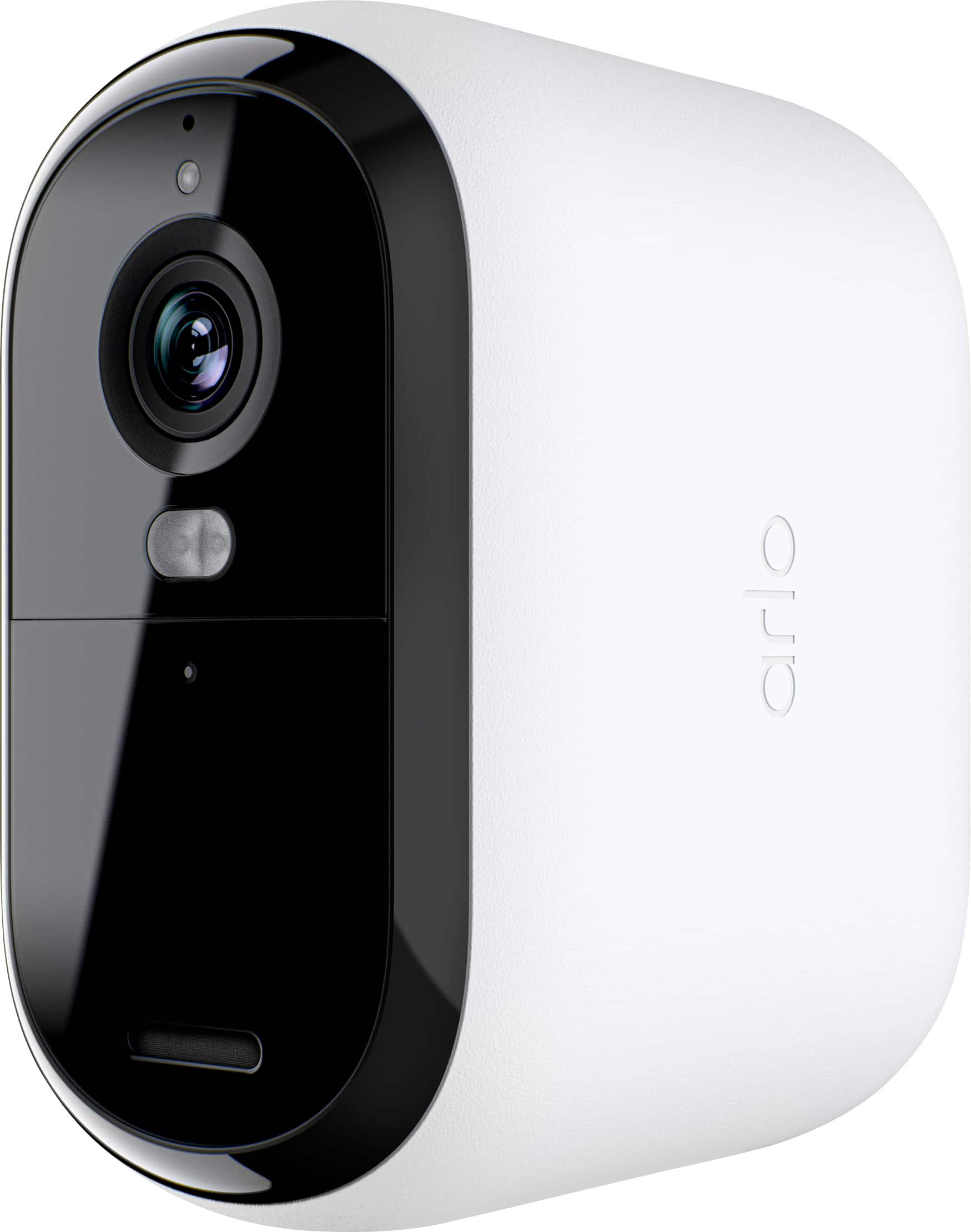Front. Arlo - Essential XL 1-Camera Outdoor Wireless 2K Security Camera (2nd Generation) with 4x Longer Battery Life - White.