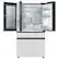 Alt View 13. Samsung - BESPOKE 23 cu. ft. 4-Door French Door Counter Depth Smart Refrigerator with Family Hub - White Glass.