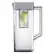 Alt View 21. Samsung - BESPOKE 23 cu. ft. 4-Door French Door Counter Depth Smart Refrigerator with Family Hub - White Glass.