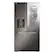 Alt View 2. LG - Standard-Depth MAX 30.7 Cu. Ft. French Door-in-Door Smart Refrigerator with Four Types of Ice - PrintProof Black Stainless Steel.