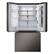 Alt View 3. LG - Standard-Depth MAX 30.7 Cu. Ft. French Door-in-Door Smart Refrigerator with Four Types of Ice - PrintProof Black Stainless Steel.