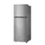 Alt View 1. LG - 11.1 Cu Ft Top-Freezer Refrigerator - Stainless Steel Look.