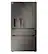 Front. LG - Standard-Depth MAX 28.6 Cu. Ft. 4-Door French Door Smart Refrigerator with Full-Convert Drawer - PrintProof Black Stainless Steel.