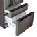 Alt View 18. LG - 28.6 Cu. Ft. 4-Door French Door Smart Refrigerator with Full-Convert Drawer - PrintProof Black Stainless Steel.
