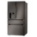Alt View 1. LG - 28.6 Cu. Ft. 4-Door French Door Smart Refrigerator with Full-Convert Drawer - PrintProof Black Stainless Steel.
