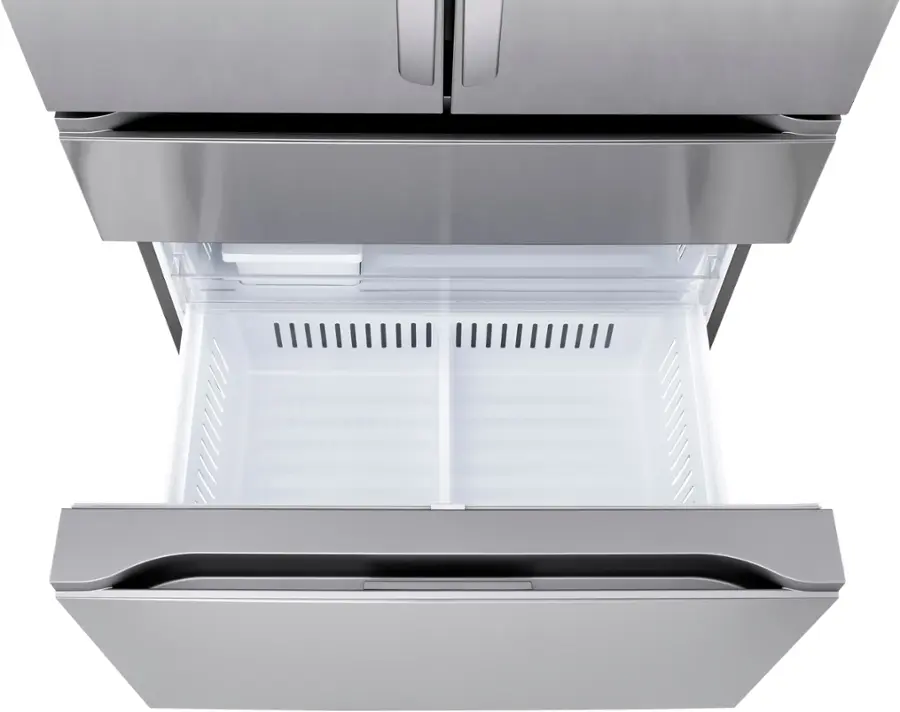 Alt View 17. LG - Standard-Depth MAX 29.6 Cu. Ft. 4-Door French Door Smart Refrigerator with Full-Convert Drawer - PrintProof Stainless Steel.