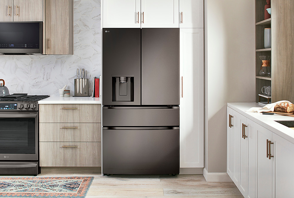 LG 28.6 Cu. Ft. 4-Door French Door Smart Refrigerator with Full-Convert  Drawer Stainless Steel LF29H8330S - Best Buy