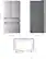 Left. LG - Standard-Depth MAX 29.6 Cu. Ft. 4-Door French Door Smart Refrigerator with Full-Convert Drawer - PrintProof Stainless Steel.