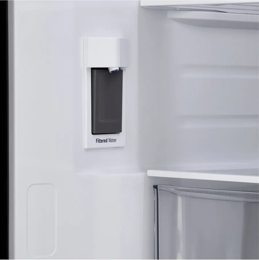 Alt View 11. LG - Standard-Depth MAX 29.6 Cu. Ft. 4-Door French Door Smart Refrigerator with Full-Convert Drawer - PrintProof Stainless Steel.