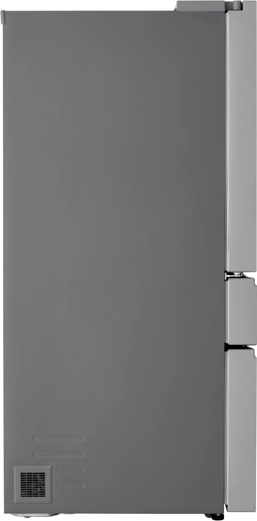 Alt View 21. LG - Standard-Depth MAX 28.6 Cu. Ft. 4-Door French Door Smart Refrigerator with Full-Convert Drawer - PrintProof Stainless Steel.