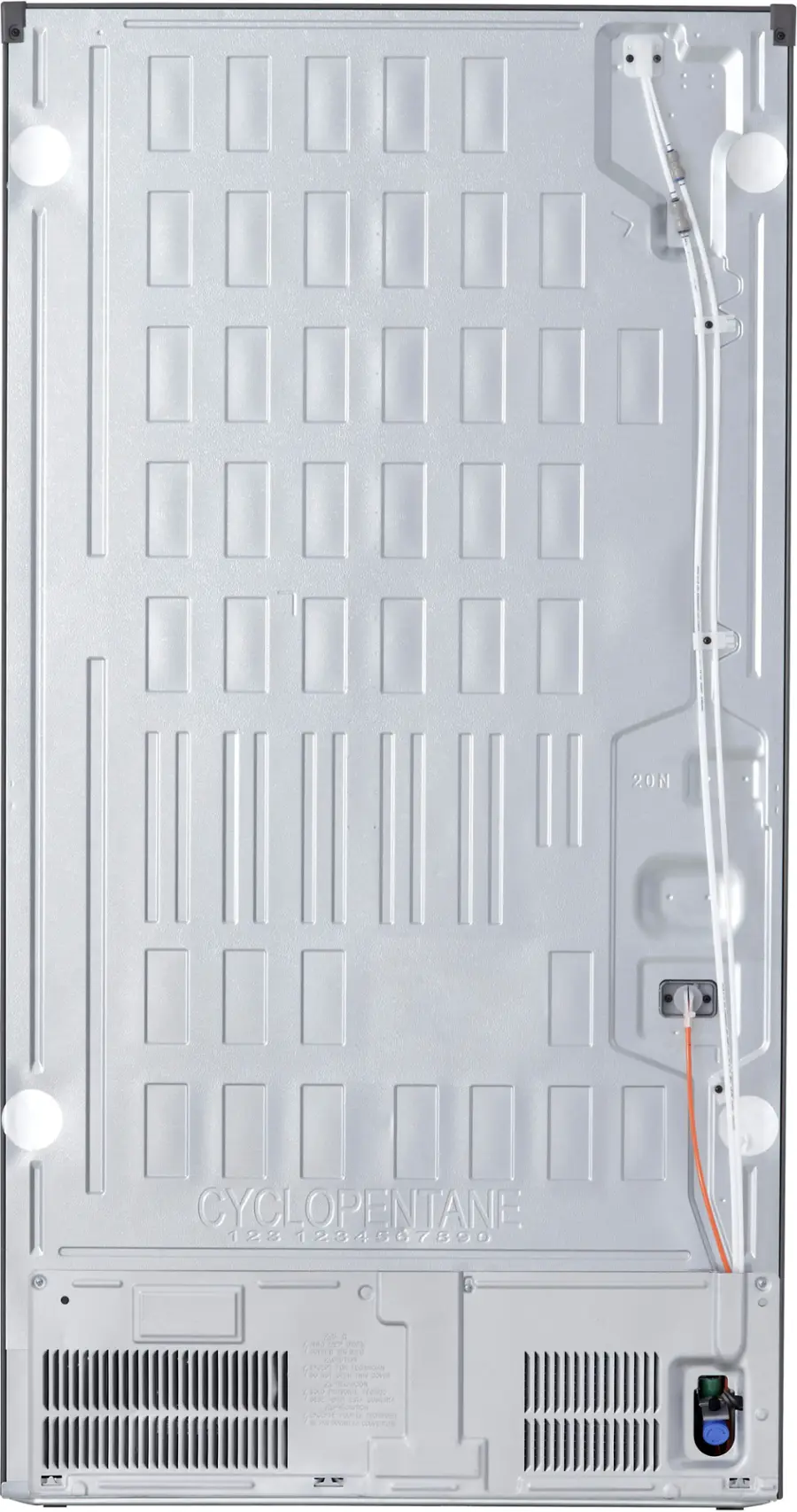 Alt View 22. LG - Standard-Depth MAX 28.6 Cu. Ft. 4-Door French Door Smart Refrigerator with Full-Convert Drawer - PrintProof Stainless Steel.