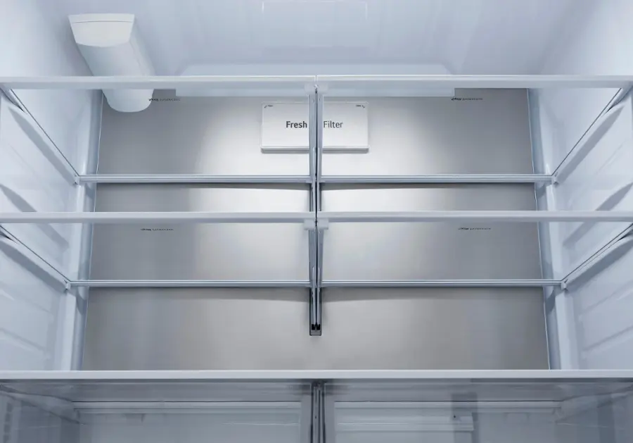 Alt View 17. LG - Standard-Depth MAX 31.7 Cu. Ft. French Door Smart Refrigerator with Internal Water Dispenser - PrintProof Stainless Steel.