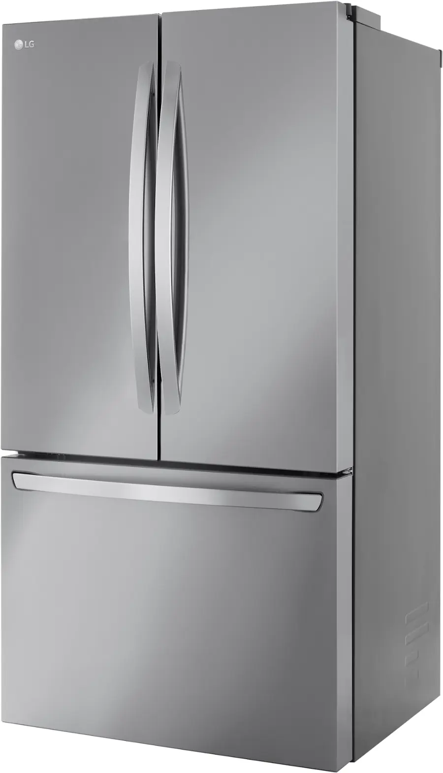 Alt View 12. LG - Standard-Depth MAX 31.7 Cu. Ft. French Door Smart Refrigerator with Internal Water Dispenser - PrintProof Stainless Steel.
