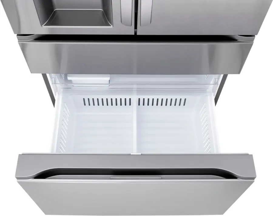 Alt View 27. LG - Standard-Depth MAX 28.6 Cu. Ft. 4-Door French Door Smart Refrigerator with Full-Convert Drawer - PrintProof Stainless Steel.