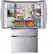 Alt View 16. LG - Standard-Depth MAX 28.6 Cu. Ft. 4-Door French Door Smart Refrigerator with Full-Convert Drawer - PrintProof Stainless Steel.