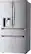 Alt View 14. LG - Standard-Depth MAX 28.6 Cu. Ft. 4-Door French Door Smart Refrigerator with Full-Convert Drawer - PrintProof Stainless Steel.