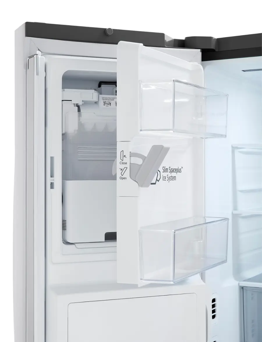 Alt View 17. LG - Standard-Depth MAX 30.7 Cu. Ft. French Door Smart Refrigerator with Dual Ice Maker - PrintProof Stainless Steel.