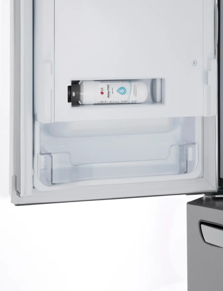 Alt View 19. LG - Standard-Depth MAX 30.7 Cu. Ft. French Door Smart Refrigerator with Dual Ice Maker - PrintProof Stainless Steel.