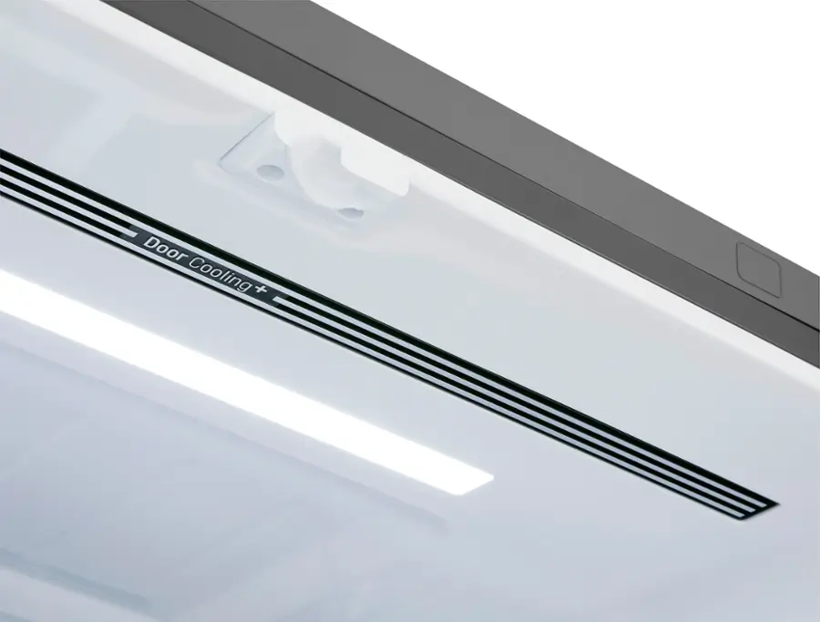 Alt View 20. LG - Standard-Depth MAX 30.7 Cu. Ft. French Door Smart Refrigerator with Dual Ice Maker - PrintProof Stainless Steel.