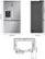 Left. LG - 30.7 Cu. Ft. French Door Smart Refrigerator with Dual Ice Maker - PrintProof Stainless Steel.