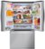 Alt View 5. LG - 30.7 Cu. Ft. French Door Smart Refrigerator with Dual Ice Maker - PrintProof Stainless Steel.