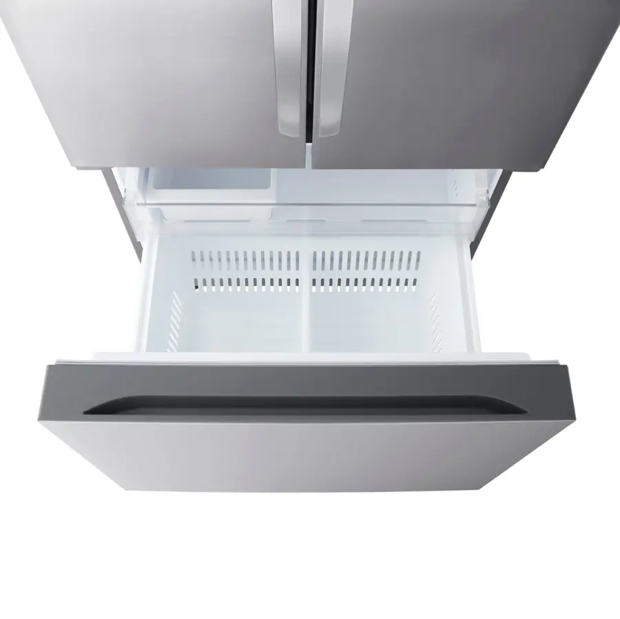 Alt View 18. LG - Counter-Depth MAX 21 Cu. Ft.  French Door Smart Refrigerator with Ice - PrintProof Stainless Steel.