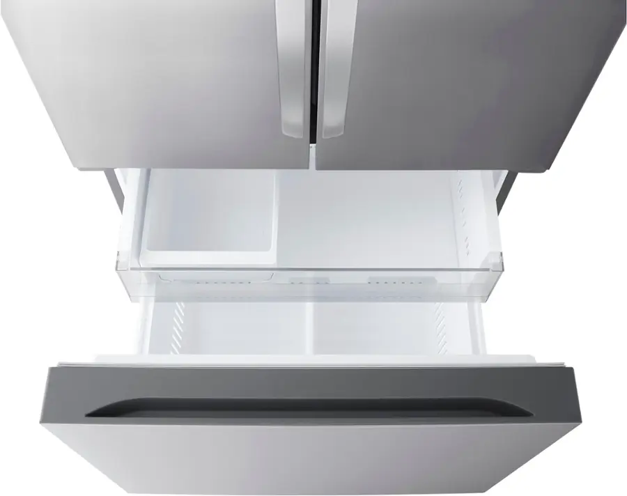 Alt View 19. LG - Counter-Depth MAX 21 Cu. Ft.  French Door Smart Refrigerator with Ice - PrintProof Stainless Steel.