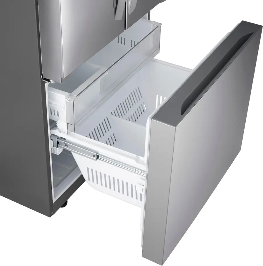 Alt View 20. LG - Counter-Depth MAX 21 Cu. Ft.  French Door Smart Refrigerator with Ice - PrintProof Stainless Steel.