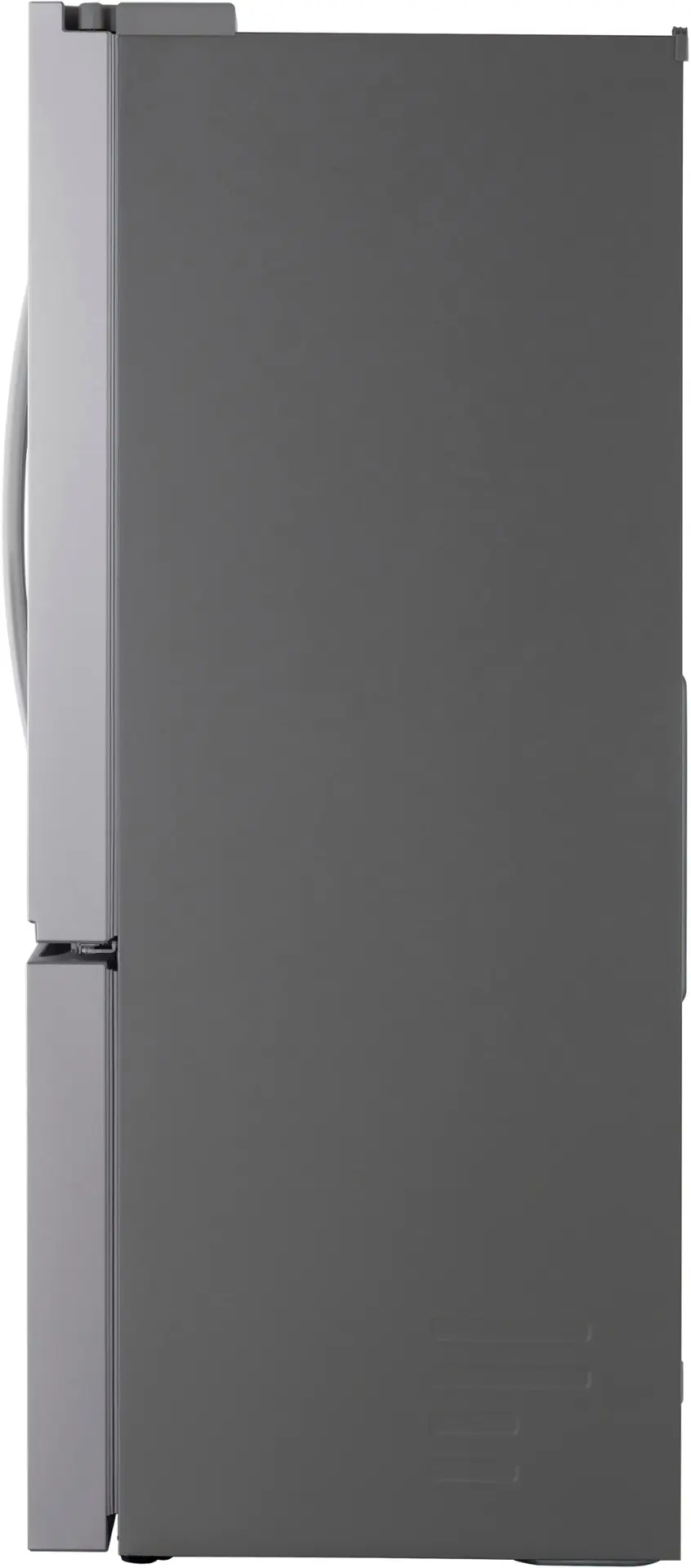 Alt View 22. LG - Counter-Depth MAX 21 Cu. Ft.  French Door Smart Refrigerator with Ice - PrintProof Stainless Steel.