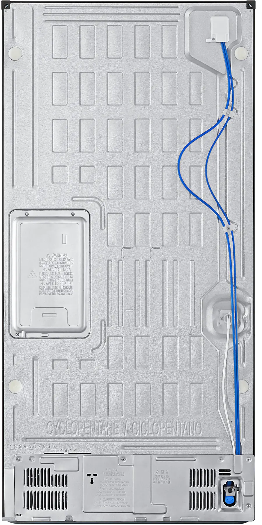 Alt View 23. LG - Counter-Depth MAX 21 Cu. Ft.  French Door Smart Refrigerator with Ice - PrintProof Stainless Steel.