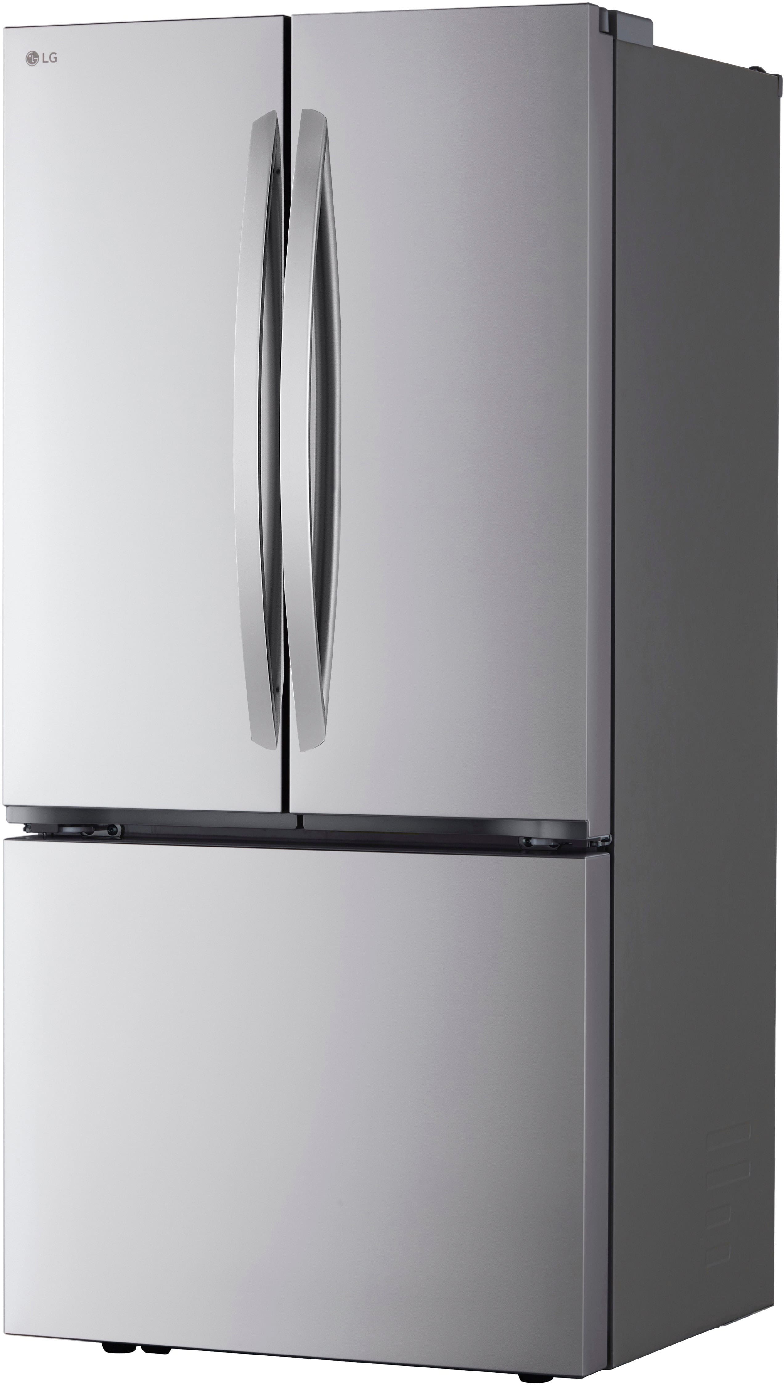 LG 33 in. 25.5 cu. ft. Bottom Freezer Refrigerator - Stainless Steel