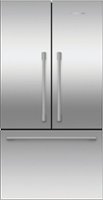 Fisher & Paykel - Active Smart 20.1 Cu Ft  French Door Refrigerator with Ice - Stainless Steel - Front_Zoom