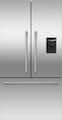 Fisher & Paykel - 36 in. Wide Active Smart 20.1 Cu Ft French Door Refrigerator with Ice & Water - Stainless Steel