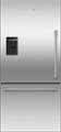 Front Zoom. Fisher & Paykel - Active Smart 17.1 Cu Ft  Bottom Freezer Refrigerator with Ice & Water - Stainless Steel.