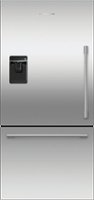 Fisher & Paykel - Active Smart 17.1 Cu Ft  Bottom Freezer Refrigerator with Ice & Water - Stainless Steel - Front_Zoom