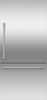 Front. Fisher & Paykel - Active Smart 17.1 Cu Ft Bottom Freezer Refrigerator with Ice - Stainless Steel.