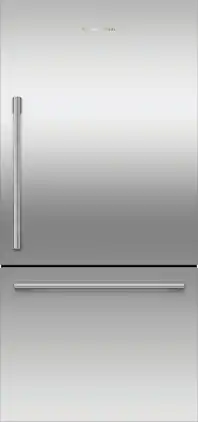 Fisher & Paykel - Active Smart 17.1 Cu Ft Bottom Freezer Refrigerator with Ice - Stainless Steel
