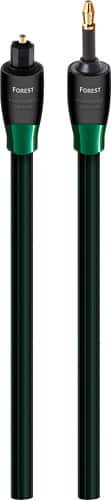 UPC 092592035751 product image for AudioQuest - OptiLink Forest 2.5' Optical Mini-to-Toslink Cable - Green | upcitemdb.com
