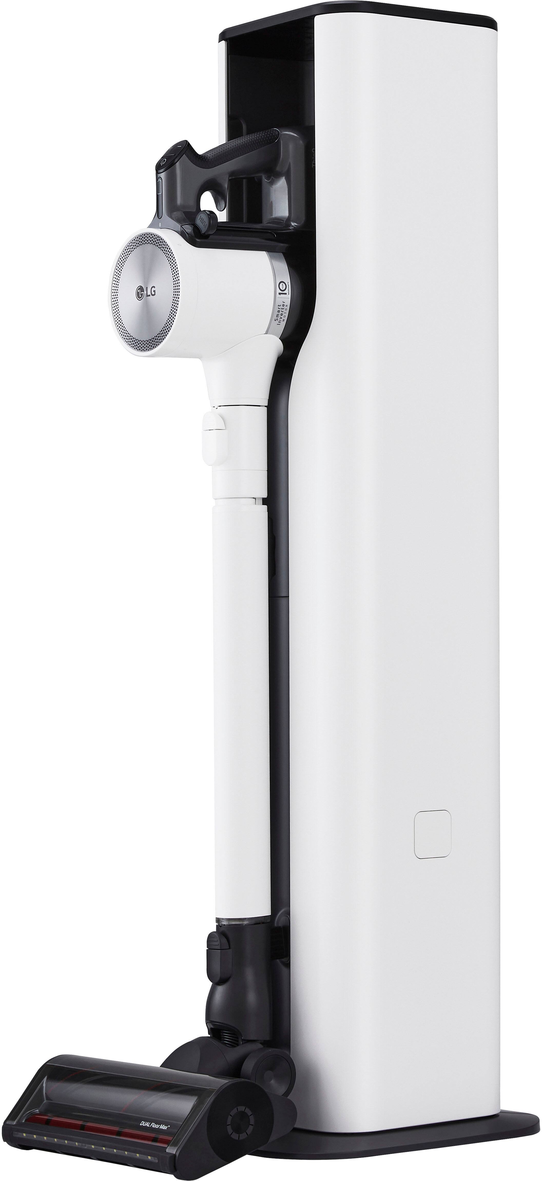 Alt View 18. LG - CordZero All-in-One Cordless Stick Vacuum with Dual Floor Max Nozzle - Essence White.