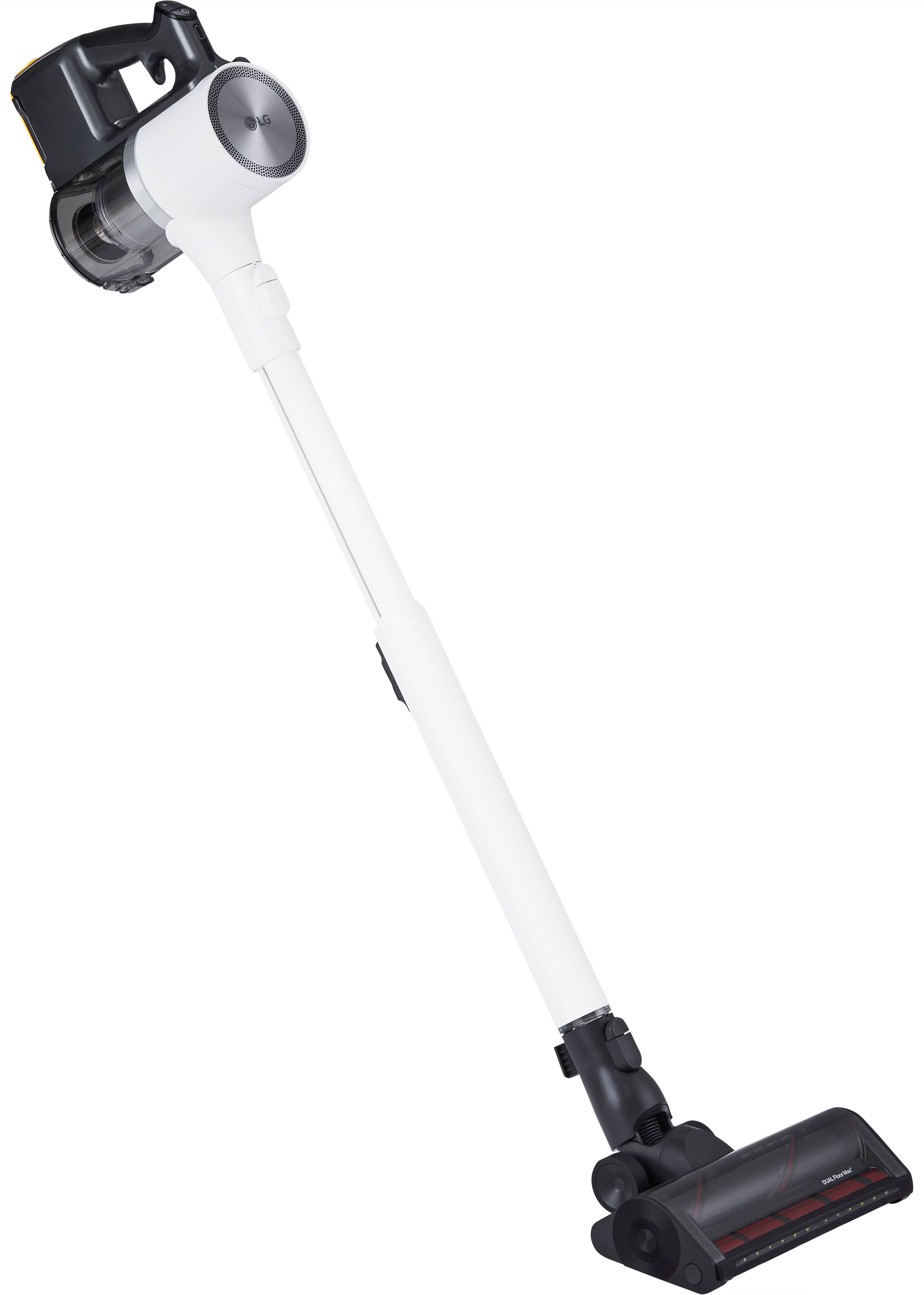 Alt View 14. LG - CordZero All-in-One Cordless Stick Vacuum with Dual Floor Max Nozzle - Essence White.