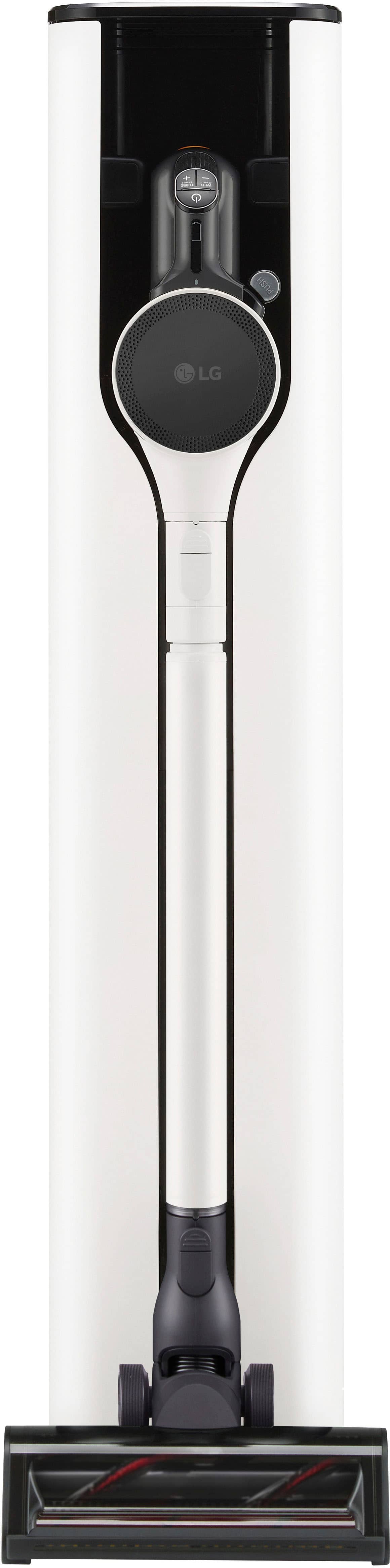 Alt View 1. LG - CordZero All-in-One Cordless Stick Vacuum with Dual Floor Max Nozzle - Essence White.