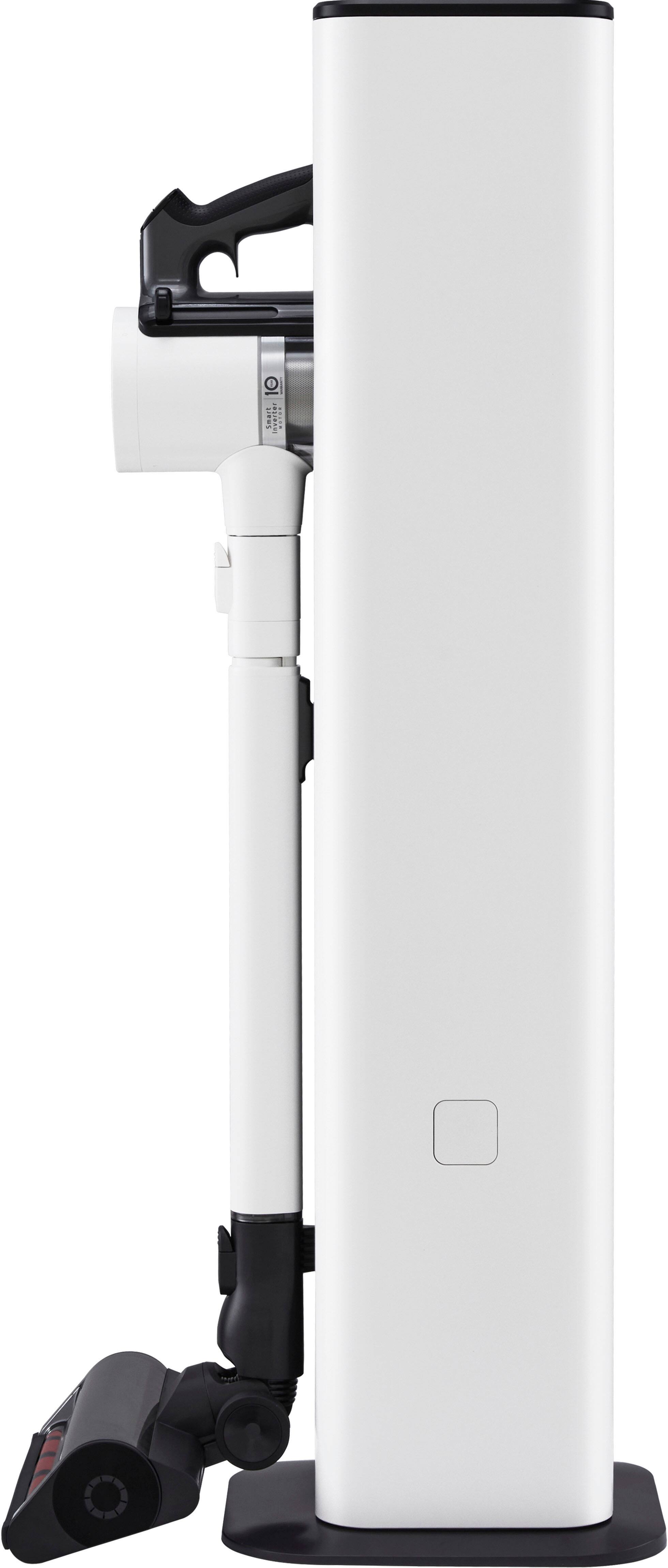 Alt View 24. LG - CordZero All-in-One Cordless Stick Vacuum with Dual Floor Max Nozzle - Essence White.